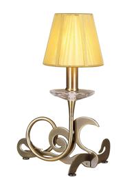 Acanto Antique Brass Table Lamps Mantra Shaded Table Lamps